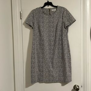 Black and white Calvin Klein dress